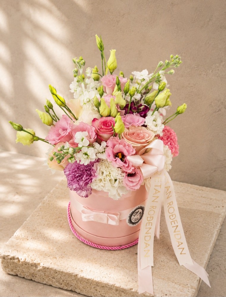 Kofer cvijeca -Pink Symphony