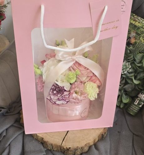 Kofer cvijeća rose